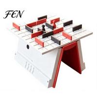 3D Printed Chess Art Wall Strategy Board Game, Book Shaped Portable Maze Tabletop Game with Built?in Storage, Novelty Set Puzzle Decor, Unique Gift A gray