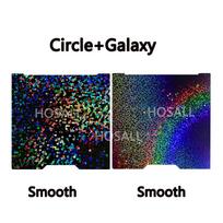For Bambu Lab H2s Bed Double Sided Bambulab Smooth Build Plate 350x320 Hiqh Quality For Bambu Lab H2S Accessories Spare Part Circle-Galaxy