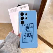 Lionel Messi  Phone Case For Samsung S25,S24,S21,S22,S23,S30,Ultra,S20,Plus,Fe,Note,10,9,5G Transparent Cover Samsung S305G
