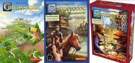 Carcassonne: Stalo žaidimas su 2 papildymais