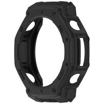 Apsauginis dėklas Amazfit T-REX 3 rėmui, kietas šarvuotas tuščiaviduris TPU dangtelis, apsauginis apvalkalas Huami Amazfit T-Rex3 dėklams, buferis For Amazfit T-REX 3 juoda