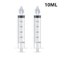 Needle Tube Baby Nasal Aspirator Syringe Baby Nose Cleaner Infant Rhinitis Nasal Washer Children Nose Washing Tool for Kids white