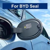 For BYD Seal EV Charging Port Cover Fuel Tank Cap Seal Ring Protective Waterproof Dustproof Car Accessories gray