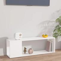 Vidaxl Szafka Pod Tv, Biała, 100X24X32 Cm, Materiał Drewnopochodny
