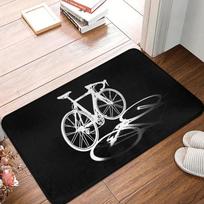 MTB Bike Doormat Cycling Biker Entrance Mat Non Slip Floor Carpet Kitchen Bathroom Outdoor Decor Rug Runner Pad 30x50cm