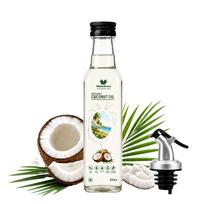 Virgin Coconut Oil 250ml 100% Pure Natural | Cold Pressed Coconut Oil for Hair, Skin & Body | Wood Pressed, 250 ML white