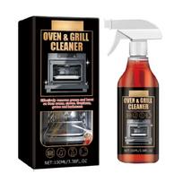Microwave & Oven Cleaner Sprays 100Ml Foam Degreaser Stove Cleaner for Kitchen Appliances Stove Grease Grill Grates & Glass Oven Doors at Home 1 gray