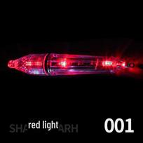Žuvis traukianti LED šviesa kalmarams, aštuonkojams ir sepjoms 17CM raudona