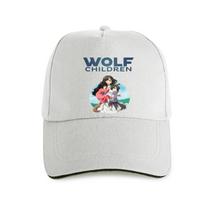 nauja kepurė skrybėlis Anime Vilko Vaikai V1 Kami Kodomo No Ame To Yuki Beisbolo kepuraitė Visų dydžių S 5XL madingas t-shirt Unisex medvilnės prekės ženklas te
