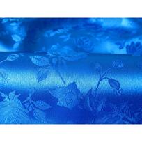 100x150cm Rožinis žakardinis audinys su gėlėmis suknelėms Cheongsam Hanfu Siuvimui Gėlės Minkštas brokadas Retro Vasarinis Plonas Blizgus Šilkinis Tekstilė 100x150cm