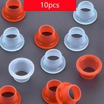 Faucet Leakproof Sealing Gaskets 1/2  for Plumbing Fixtures Replace Part Professional Pipe Sealing Rings Silicone Gasket Seals 50pcs gray