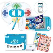 SEGA FAVE ePICO Experience 100 Edition [Occupational Picture Book] [Japan Toy Award 2024 Educational Toy Category Grand Prize Winner] blue