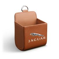 Automobilio oro angos laikymo dėžutė Telefonui, akiniams organizatorius Jaguar XF XJ XE S-Type F-Type X-Type F-Pace I-Pace E-Pace XFR XKR ruda