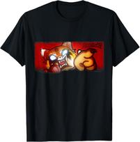 Aggretsuko Ultimate Rage Tee Shirt T-Shirt L brown