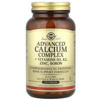 Advanced Calcium Complex + Vitamin D3, K2, Zinc, Boron, 120 Tablets