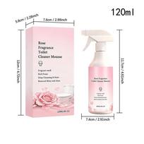 120ml Oilet Foam Cleaner Efficient Removing Urinary Scale Eliminate Odors Restoring Toilet Shine Toilet Descaling And Cleaning 120ml white