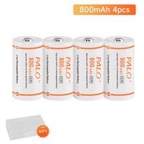 PALO CR123A 16340 įkraunama baterija 800 mAh ličio jonų CR123 baterijos, skirtos LED žibintuvėliui „Arlo Security Camera L70“