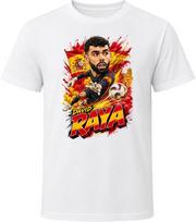 David Raya Spain Soccer Caricature 2026 World Cup T Shirt 150 red
