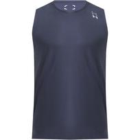 Under Armour FW25 Halo Vent Kvėpuojantis Laisvalaikio Berankovis Treniruočių Topas Vyriški Viršutiniai Drabužiai Tamsiai Mėlynas 6007090-403 S black