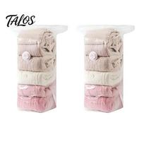Space Saver Bags for Travel 2PCS Vacuum Seal Clothing, No Pump Compression Storage Bags, Seasonal Clothing Transparent Saving And Closet Organization S gryna
