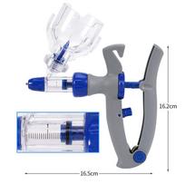1/2/5/10 ml Veterinarinis švirkštas Automatinis nuolatinis purkštuvas 12 vnt. Adatos Avims Galvijams Veterinarinis Įrankis Įranga Didelis Tikslumas Only syringes gray