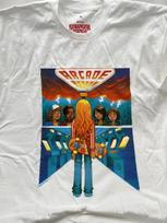 Men's Stranger Things Boys Meet Arcade Max T-Shirt size XL S brown