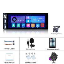REAKOSOUND 1 Din Carplay Auto Universal 6,9 colio radijas RDS Android jutiklinis ekranas WiFi Automobilinis stereo Vaizdo GPS navigacija Bluetooth FM with 8led