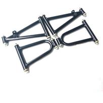 Go Kart Karting Four Wheel Quad Buggy ATV Front Swingarms black