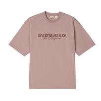 Levis Loose American Casual Versatile Comfortable Trendy Minimalist Short Sleeve T-Shirt Unisex tops 006PZ-0001 XL gray