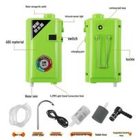 Smart Multi-functional Sensor: Automatic Water Dispenser, Hand Washer, Water Absorber, Pump & Oxygenator. fluorescencinė žalia spalva