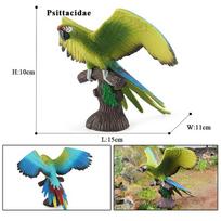 Oenux Paukštis Miško Gyvūnas Papūga Ara Korela Kakadu Agapornis Puffinas Modelis Kietas PVC Sodo Dekoracija Švietimas Vaikų Žaislas