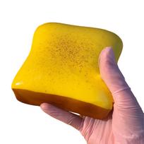 1Pc Squishy Bread Squeeze Fidget Toy Soft Simulated Toast Stress Relief Decompression Slow Rebound Sensory Toy For Adults yellow
