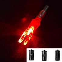 5,2 mm LED Strėlių Apšviečiamasis Antgalis su Jungikliu ir Dangteliu - Automatiškai Apšviečiantis Universalus Naktinio Matymo Antgalis