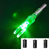 5,2 mm LED Strėlių Apšviečiamasis Antgalis su Jungikliu ir Dangteliu - Automatiškai Apšviečiantis Universalus Naktinio Matymo Antgalis