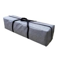 Tvirtas lauko laikymo krepšys stovyklavimo reikmenims ir sulankstomiems baldams 60L x 31W x 24H (cm) pilka spalva
