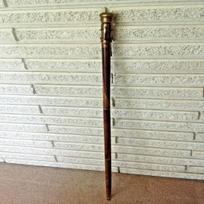 Cane Francis Drake Brass Telescope Handmade Hardwood Walking Stick 3 Piece Steampunk Renaissance Medieval gray
