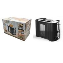 110V Stainless Steel Mini Breakfast Toaster (US Standard) 110-120V US Plug gray