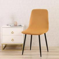 Solid Color Chair Cover Short Size Seat Bench Covers Bar Chaircover Case Home Living Room fundas para sillas sillas para comedor 1PC