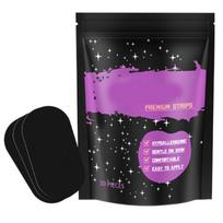 30Pcs Adult Nose Strips Breathing Nasal Strips Tape Expansion of Nasal Passages Universal Fit Anti Snoring Nose Patches 1 purple