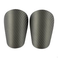 2 Pieces Football Shin Guards Insert Sports Guard Compact Sport Leg Protective Gear for Running M gray