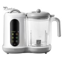 Nutrient Preserving Food Maker Infant Maker, Processor And Steamer, Puree Blender, Multifunctional Automatic Steam Cooking Device Baby Supplement for EU gray