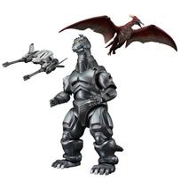 TAMASHII NATIONS Godzilla Mechagodzilla Mechagodzilla Garuda Fires Makuhari Mūšis Bandai Spirits Kolekcinė Veiksmo Figūrėlė vs. & & Žr. S.H.MonsterArts gray