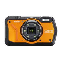 RICOH oranžinis vandeniui atsparus fotoaparatas 20 metrų šalčiui 20 milijonų 4K vaizdo įrašas aprūpintas povandenine undine GPS ir elektroniniu aprūpintas naudoti darbe oranžinė