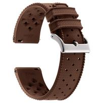 18/20/22mm Tropic Silicone Watch Straps for Seiko for Oris for Omega Quick Release Band Diving Waterproof Sports Rubber Bracelet 20mm&Silver Buckle ruda