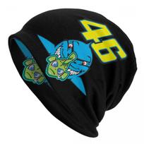 Rossi Bonnet Hat Knitting Hat Unisex Women Fashion Unisex Adult Motorcycle Racing Winter Warm Skullies Beanies Caps Beanies Hat blue