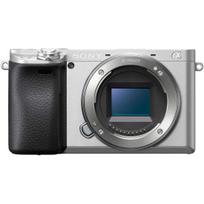 SONY Alpha a6400 APS-C Mirrorless Camera, Body Only (No Lens), Silver, ILCE-6400 S