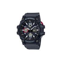 Casio G-Shock Land Series Large Dial Mudmaster Shock Resistant Solar Quartz Movement Resin Strap Men watches Blue GWG-100-1A8JF Black Strap black