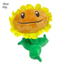 1 vnt. 13-20 cm Plants vs Zombies pliušiniai žaislai Lėlė PVZ Saulėgrąža Chomper Melionas Žirnių šaudytuvas Augalai Minkšti kimšti žaislai Vaikams yellow