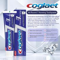 Deep Clean Whitening Toothpaste - Tartar & Stain Removal, English Version blue