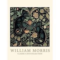 Vintažiniai katinai William Morris Meniniai kūriniai Plakatai ir atspaudai Drobės spausdinimas Sienų menas Paveikslas svetainei Namų dekoras Dovanos 30cm×40cm NoFrame gray